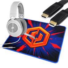 Special Gaming Gear $5 CORSAIR HS55 Gaming Headset, $5 HDMI Cable, and Free Mouse Pad