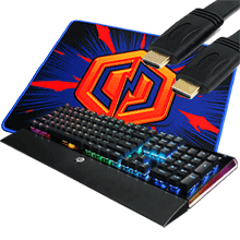 Special Gaming Gear $5 CYBERPOWERPC Skorpion K2 Gaming Keyboard, Free Mouse Pad, $5 HDMI Cable