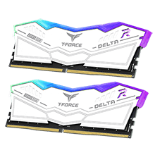 Double Memory up to 64GB White Team Delta RGB DDR5 6000 from 32GB 6000 DDR5 Major Brand for all Desktops