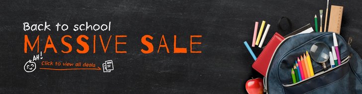 Back to School Massive Sale